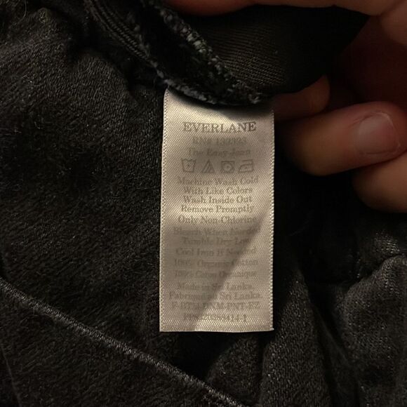 Everlane The Easy Jean in Washed Charcoal Size 2 - Picture 8 of 8